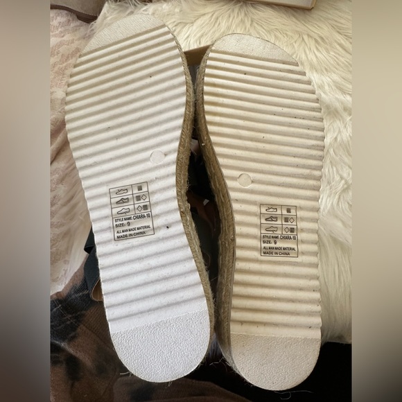 Womens Chiara-10 Elastic Ankle Strap Open Toe Sandals Espadrille Platform Sandal - Picture 5 of 9